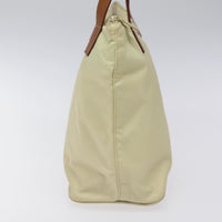 Prada Vintage Tote Tessuto White Nylon Tote Bag Bag (Authentic Pre-Loved)