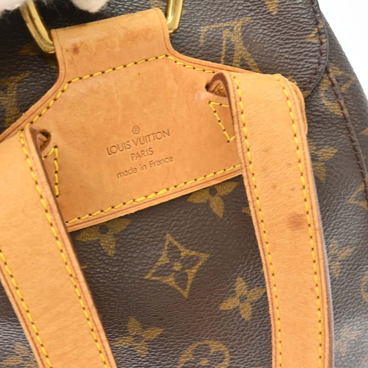 Louis Vuitton Louis Vuitton Vintage Montsouris Backpack Monogram Canvas Brown Canvas Backpack Bag (Pre-Loved)