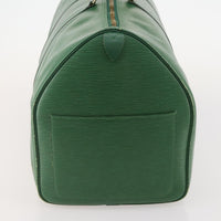 Louis Vuitton Keepall Bag Epi Leather Green Leather Travel Bag Bag (Pre-Loved)