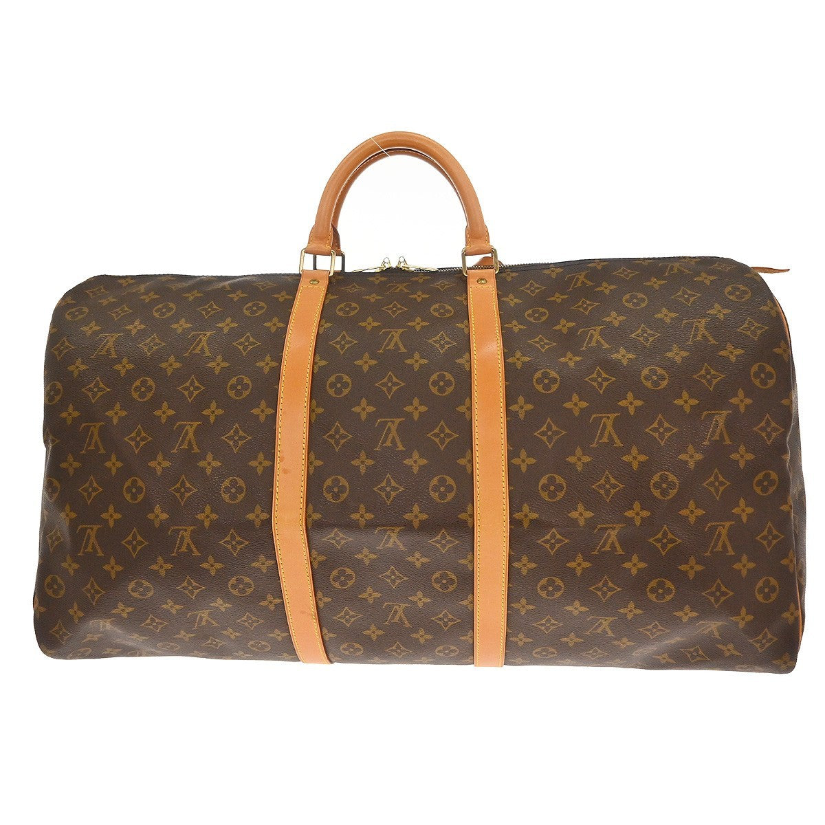 Louis Vuitton Louis Vuitton Keepall Bag Monogram Canvas Brown Canvas Travel Bag Bag (Pre-Loved)