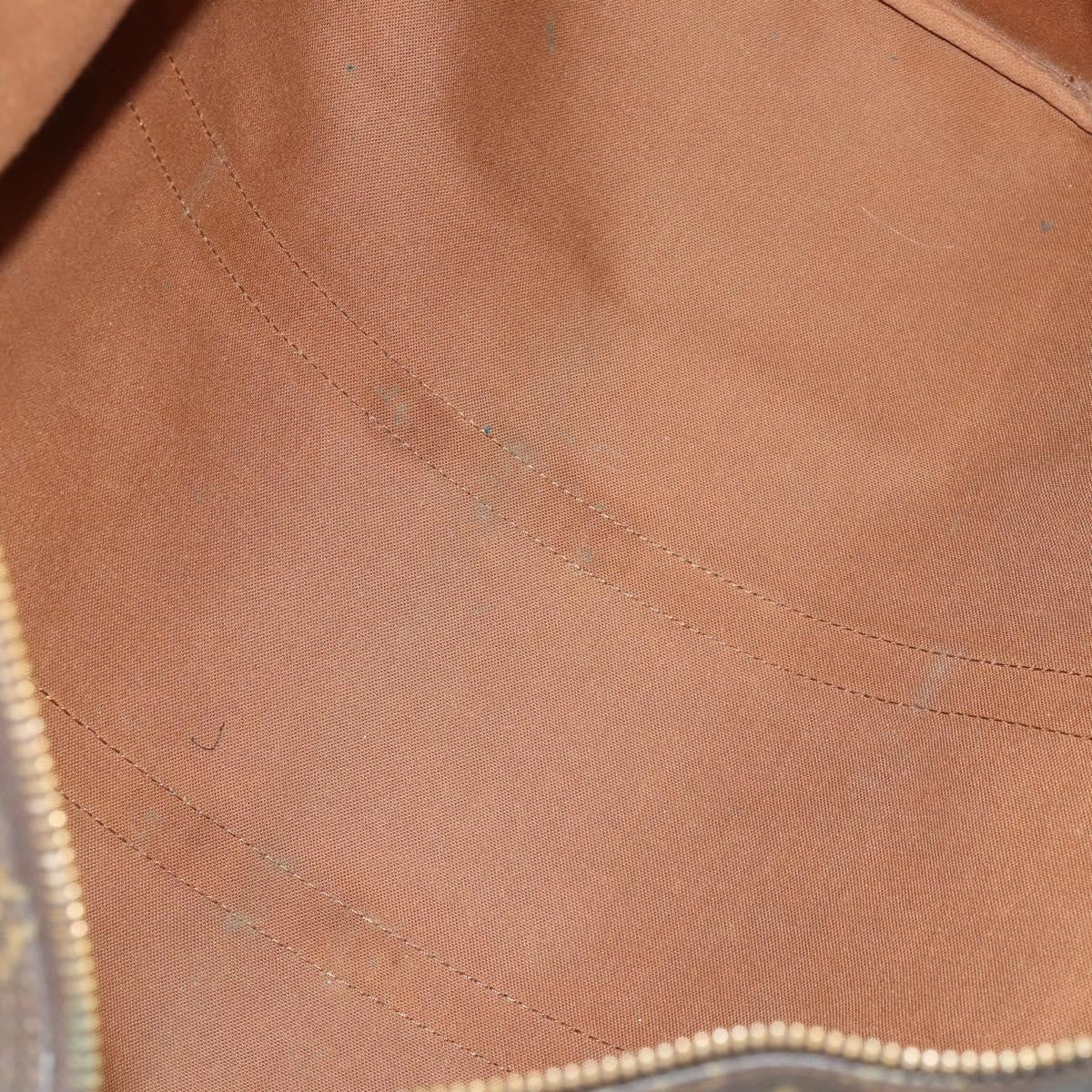 Louis Vuitton Keepall Bag Monogram Canvas Brown Canvas Travel Bag Bag (Authentic Pre-Loved)