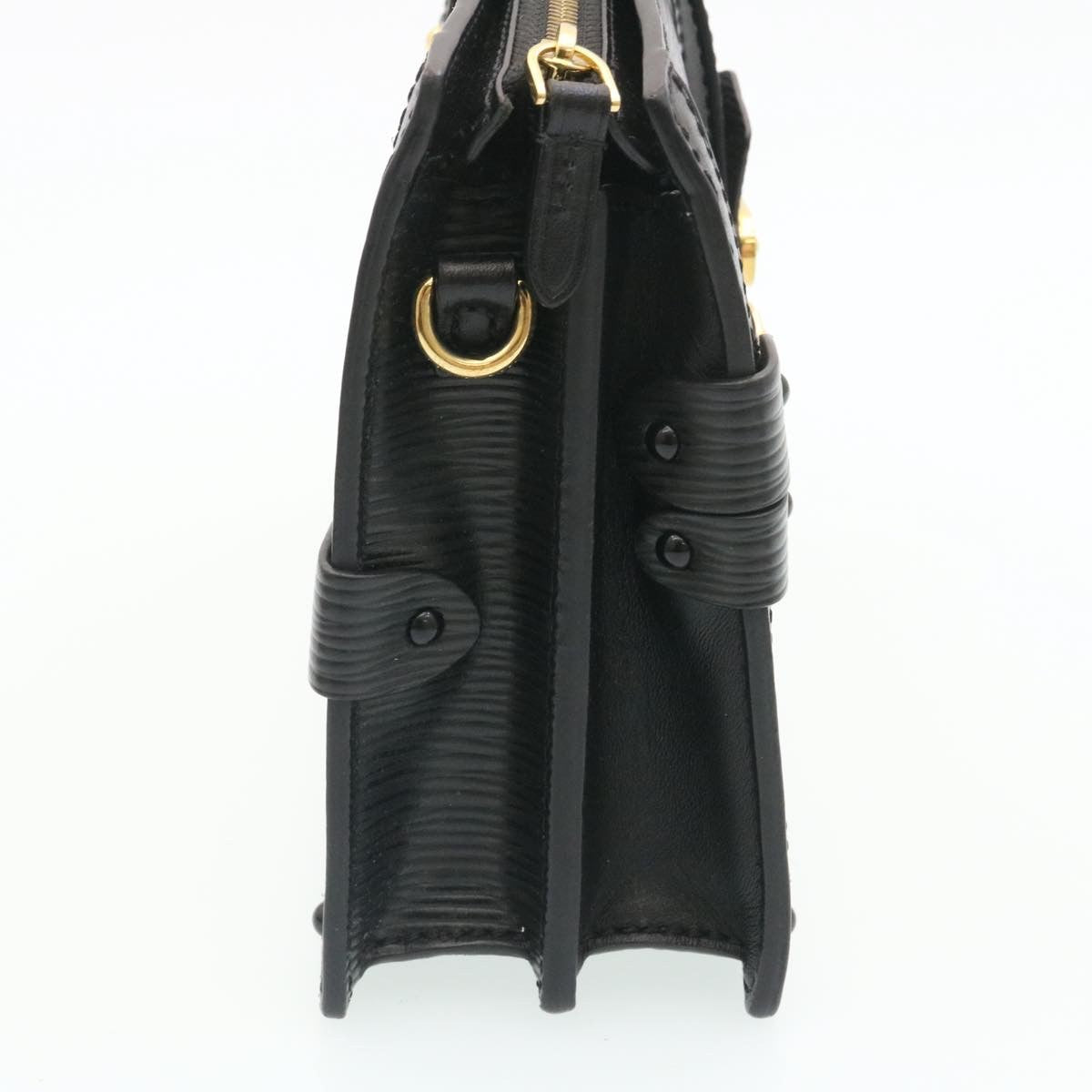 Louis Vuitton Louis Vuitton Trunk Clutch Epi Leather Black Leather Clutche & Pouche Bag (Pre-Loved)