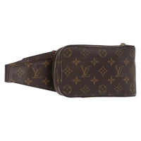 Louis Vuitton Geronimos Waist Bag Monogram Canvas Brown Canvas Shoulder Bag Bag (Authentic Pre-Loved)