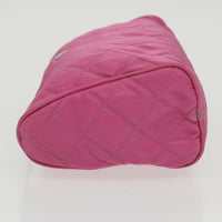 Prada Toiletry Pouch Tessuto Pink Nylon Clutche & Pouche Bag (Pre-Loved)