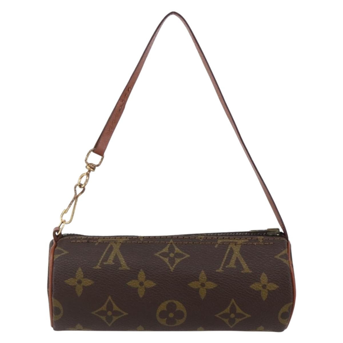 Louis Vuitton Papillon Pochette Monogram Canvas Brown Canvas Clutche & Pouche Bag (Pre-Loved)