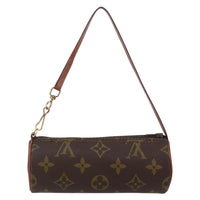 Louis Vuitton Papillon Pochette Monogram Canvas Brown Canvas Clutche & Pouche Bag (Pre-Loved)