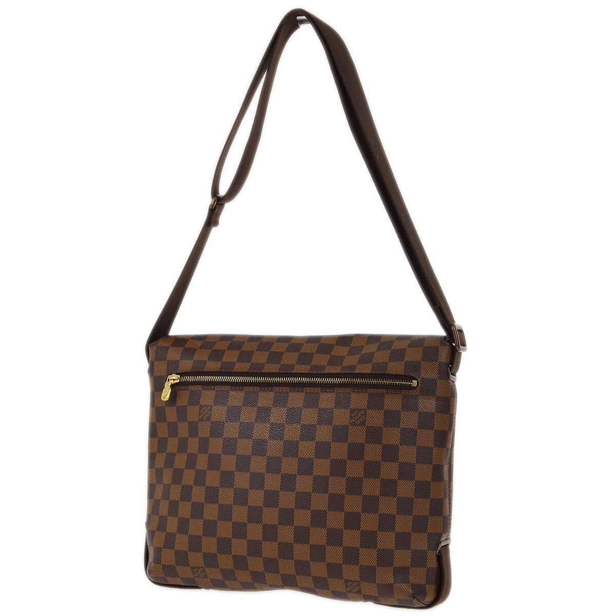 Louis Vuitton Brooklyn Handbag Damier Brown Canvas Shoulder Bag Bag (Authentic Pre-Loved)