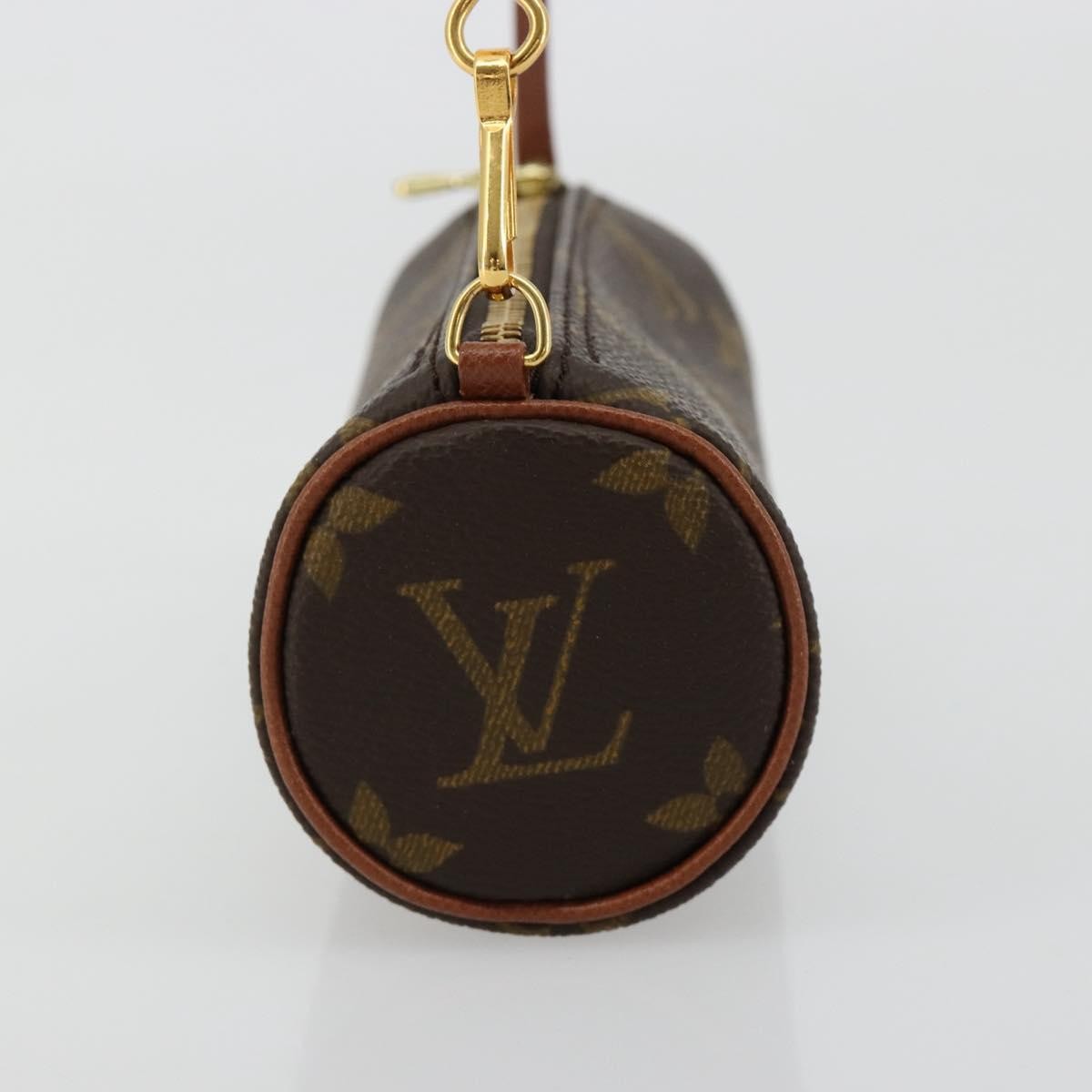 Louis Vuitton Papillon Pochette Monogram Canvas Brown Canvas Clutche & Pouche Bag (Pre-Loved)