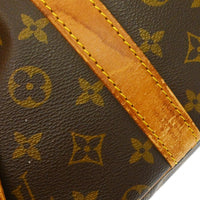 Louis Vuitton Keepall Bandouliere Bag Monogram Canvas Brown Canvas Travel Bag Bag (Pre-Loved)