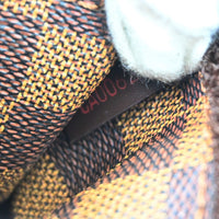 Louis Vuitton Geronimos Waist Bag Damier Brown Canvas Shoulder Bag Bag (Authentic Pre-Loved)