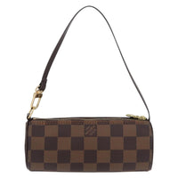 Louis Vuitton Louis Vuitton Papillon Pochette Damier Brown Canvas Clutche & Pouche Bag (Pre-Loved)