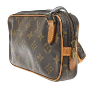 Louis Vuitton Pochette Marly Bandouliere Bag Monogram Canvas Brown Canvas Shoulder Bag Bag (Authentic Pre-Loved)