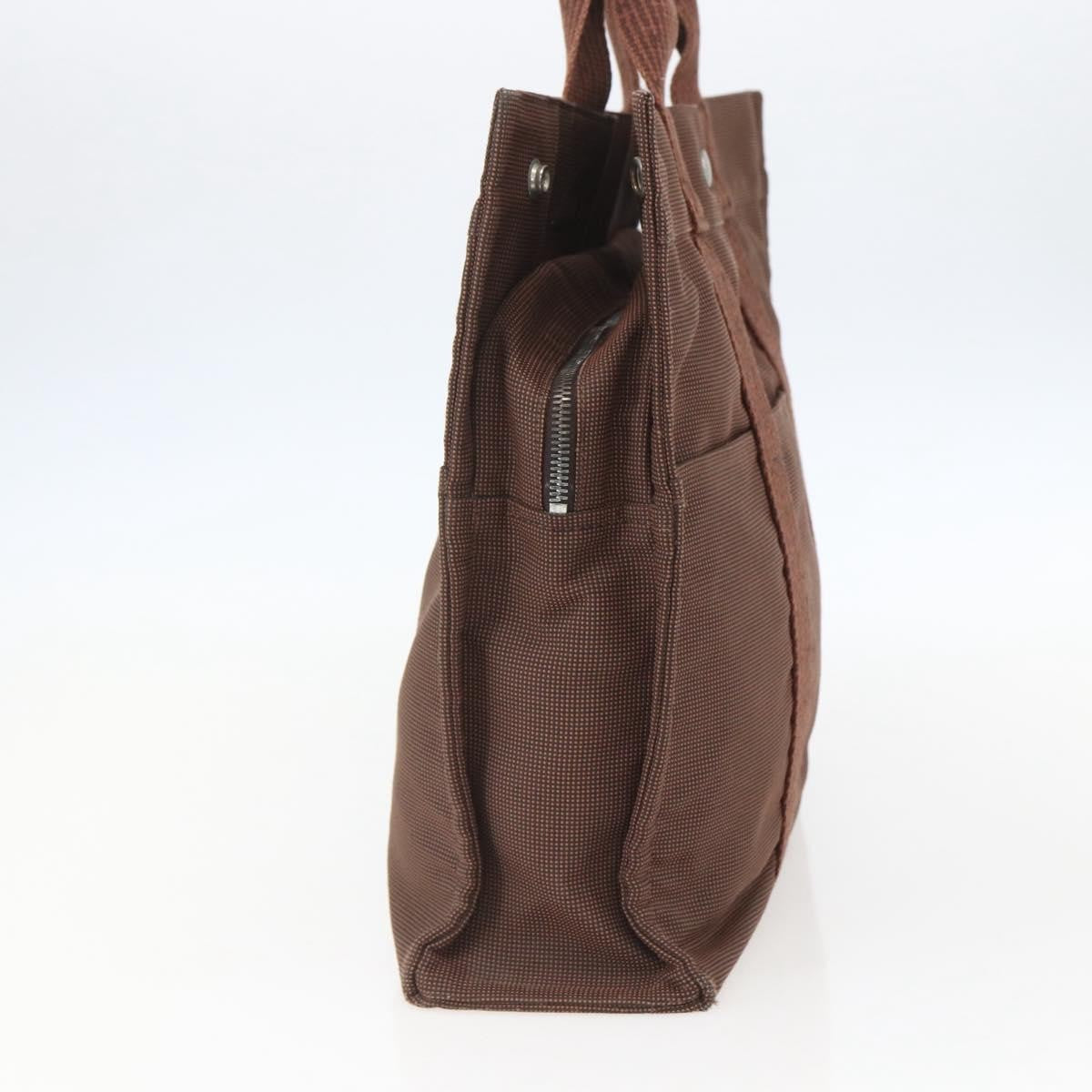 Hermes Fourre-Tout Herline Fourre-Tout Herline Brown Canvas Tote Bag Bag (Pre-Loved)