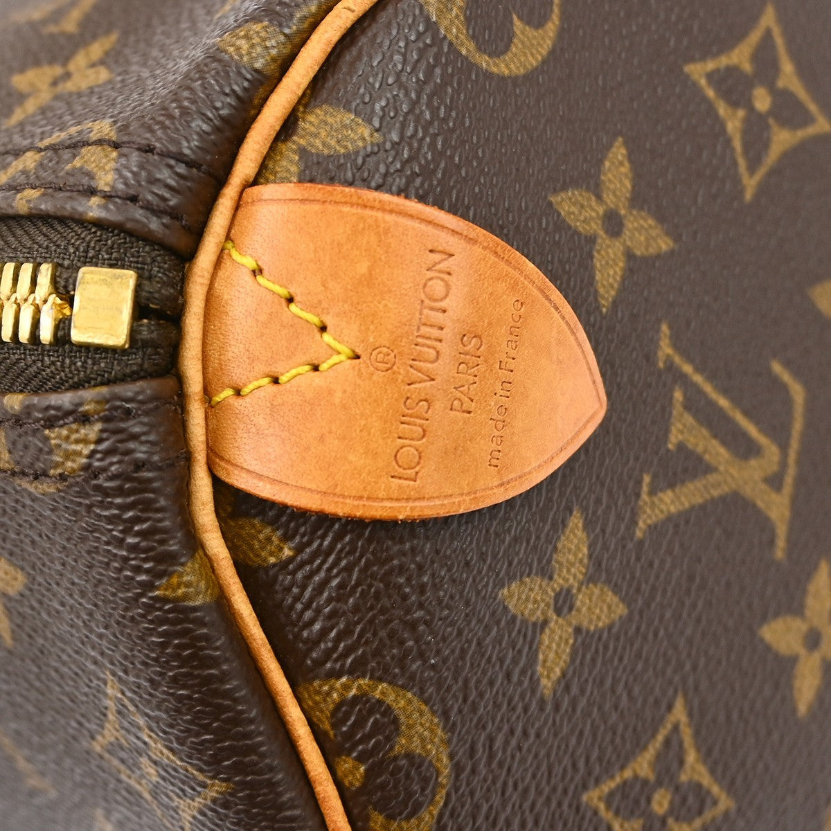 Louis Vuitton Keepall Bag Monogram Canvas Brown Canvas Travel Bag Bag (Pre-Loved)