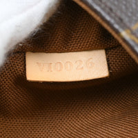 Louis Vuitton Tulum Handbag Monogram Canvas Brown Canvas Shoulder Bag Bag (Pre-Loved)