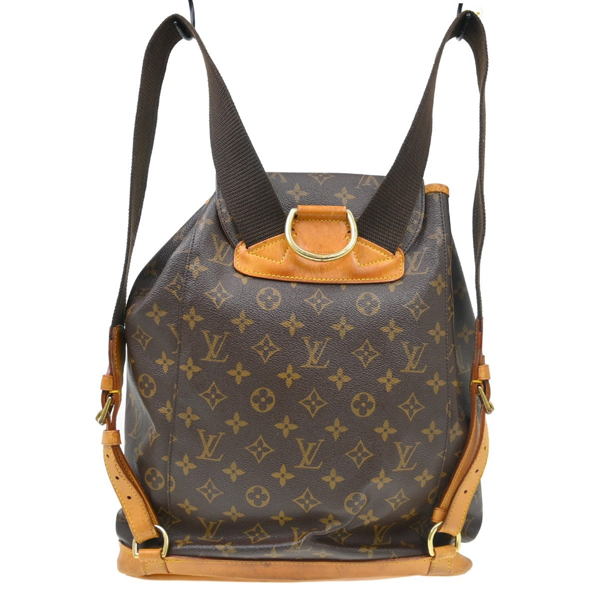 Louis Vuitton Louis Vuitton Vintage Montsouris Backpack Monogram Canvas Brown Canvas Backpack Bag (Authentic Pre-Loved)