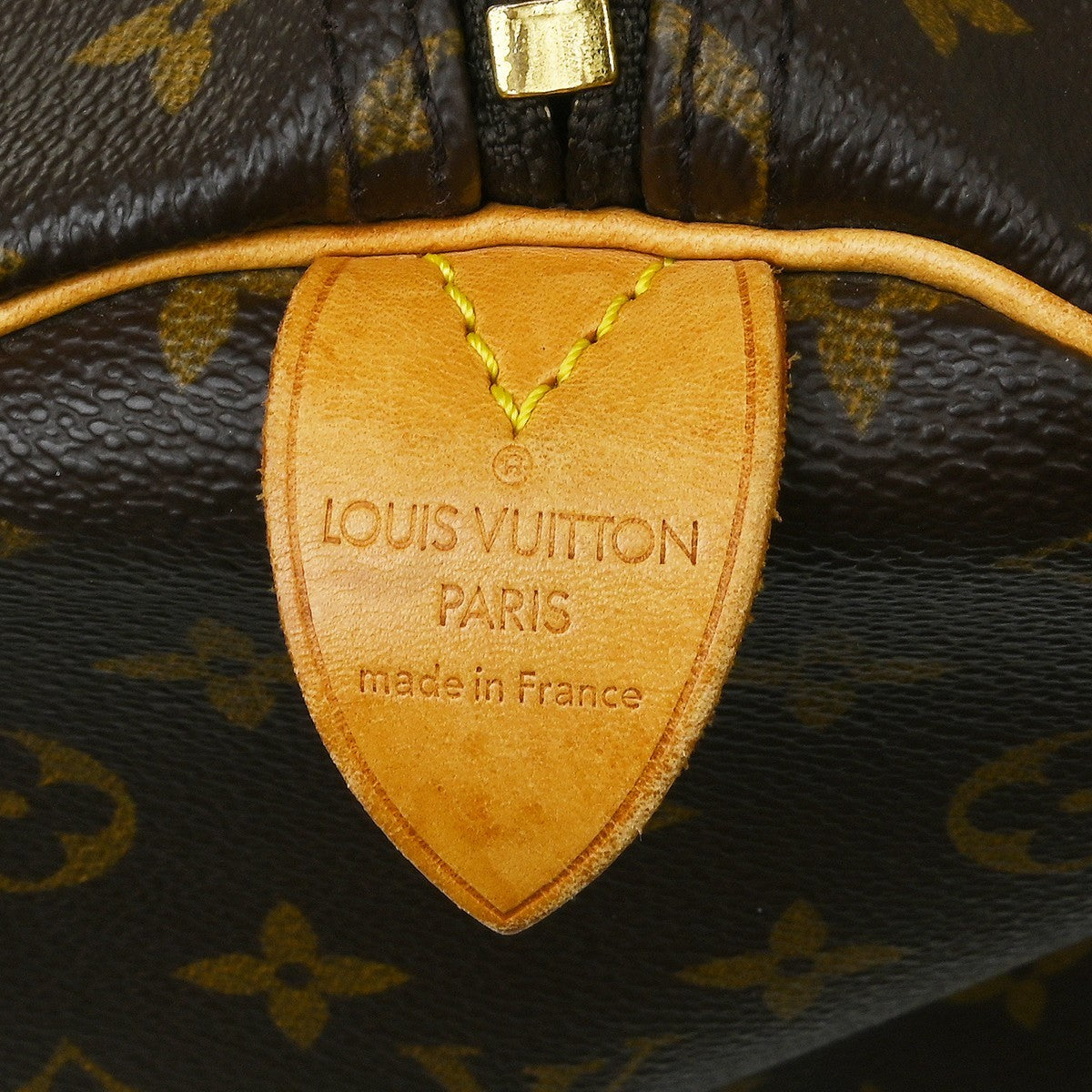 Louis Vuitton Keepall Bag Monogram Canvas Brown Canvas Travel Bag Bag (Pre-Loved)