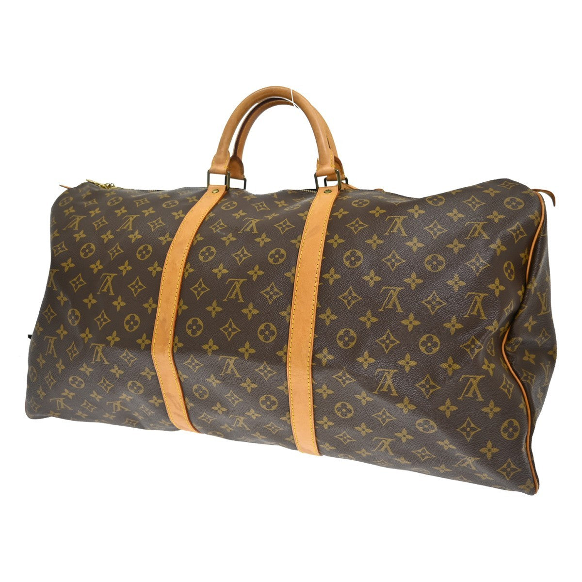 Louis Vuitton Louis Vuitton Keepall Bag Monogram Canvas Brown Canvas Travel Bag Bag (Authentic Pre-Loved)