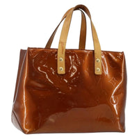 Louis Vuitton Reade Handbag Monogram Vernis Brown Patent_Leather Handbag (Authentic Pre-Loved)