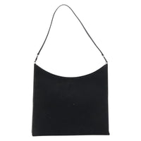 Salvatore Ferragamo Vintage Shoulder Bag Suede Black Suede Shoulder Bag Bag (Authentic Pre-Loved)