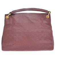 Louis Vuitton Louis Vuitton Artsy Handbag Monogram Empreinte Leather Red Leather Shoulder Bag Bag (Pre-Loved)