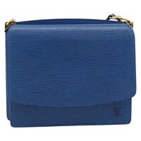 Louis Vuitton Grenelle Shoulder Bag Epi Leather Blue Leather Shoulder Bag Bag (Authentic Pre-Loved)