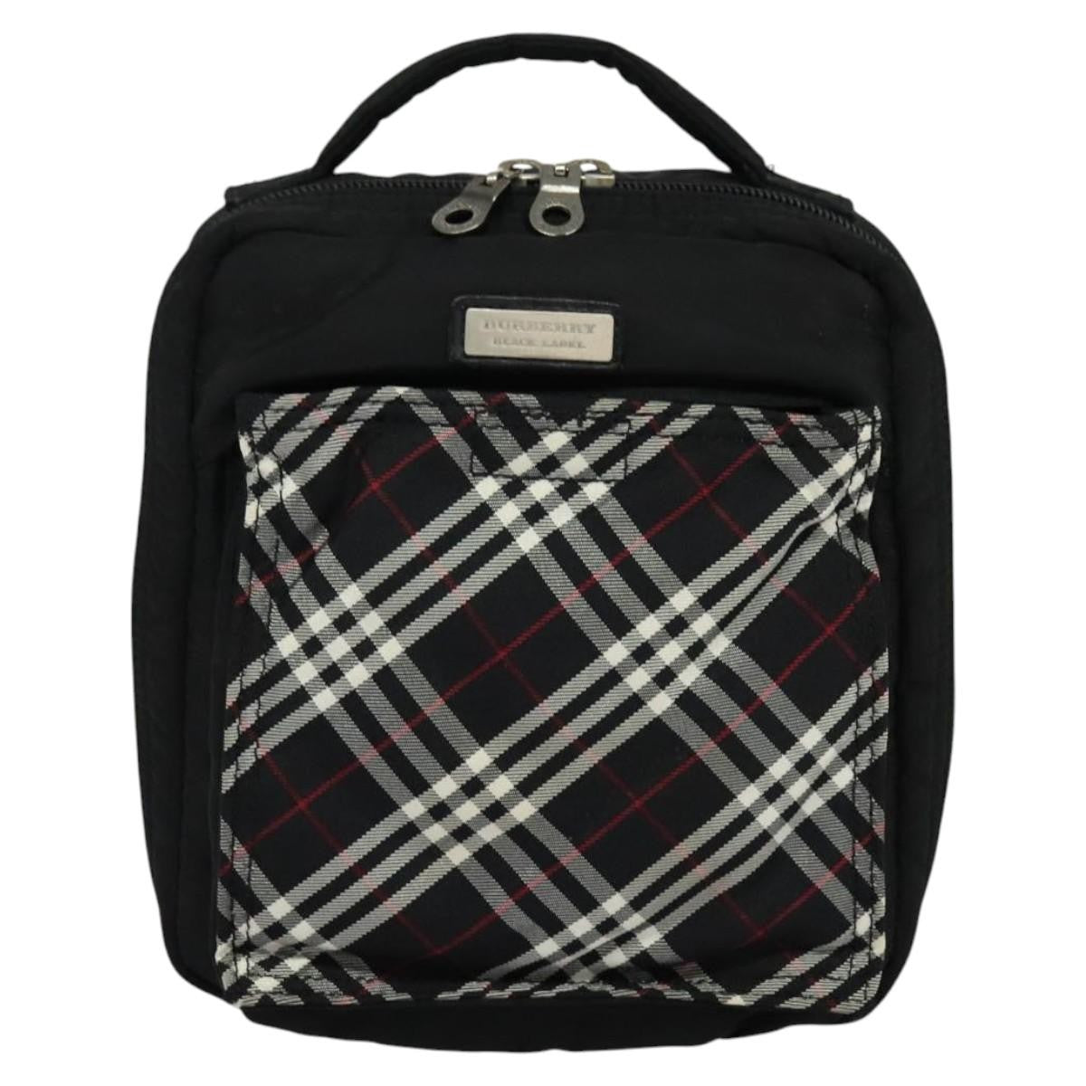 Burberry Burberry Nova Check Black Label Nylon Black Nylon Shoulder Bag Bag (Pre-Loved)