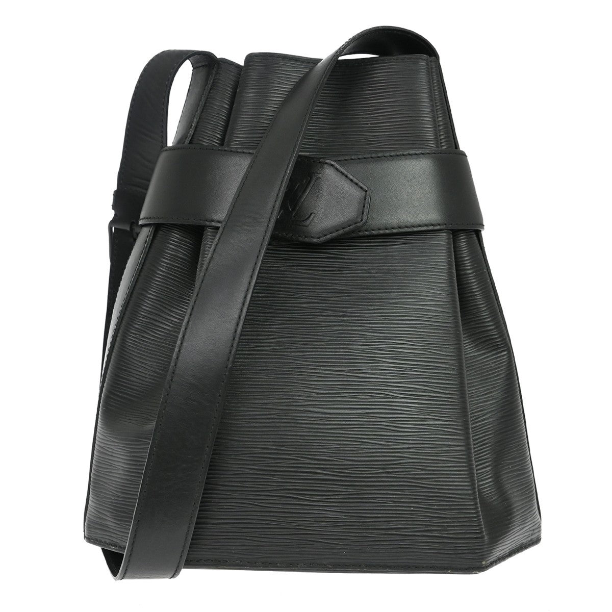 Louis Vuitton Vintage Sac D'epaule Handbag Epi Leather Black Leather Shoulder Bag Bag (Pre-Loved)