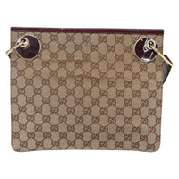 Gucci Eclipse Messenger Gg Canvas Beige Canvas Shoulder Bag Bag (Authentic Pre-Loved)