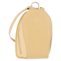 Louis Vuitton Mabillon Backpack Epi Leather Beige Leather Backpack Bag (Authentic Pre-Loved)