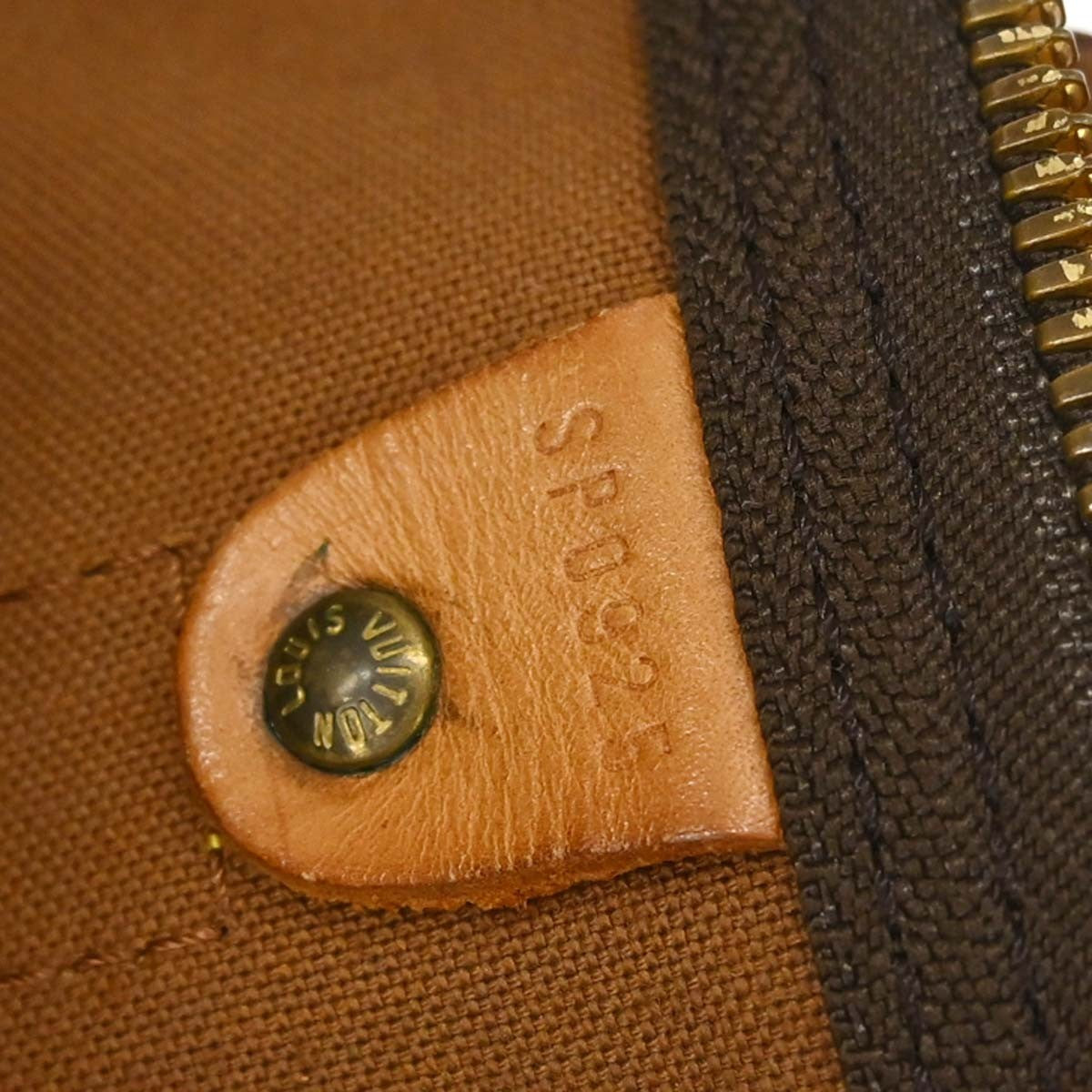 Louis Vuitton Louis Vuitton Keepall Bag Monogram Canvas Brown Canvas Travel Bag Bag (Pre-Loved)