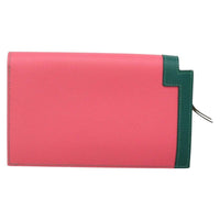 Hermes Camail Wallet Epsom Pink Leather Wallets Accessory (Authentic Pre-Loved)