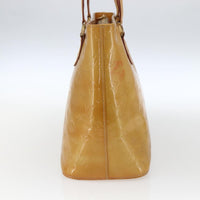 Louis Vuitton Houston Handbag Monogram Vernis Beige Patent_Leather Tote Bag Bag (Pre-Loved)
