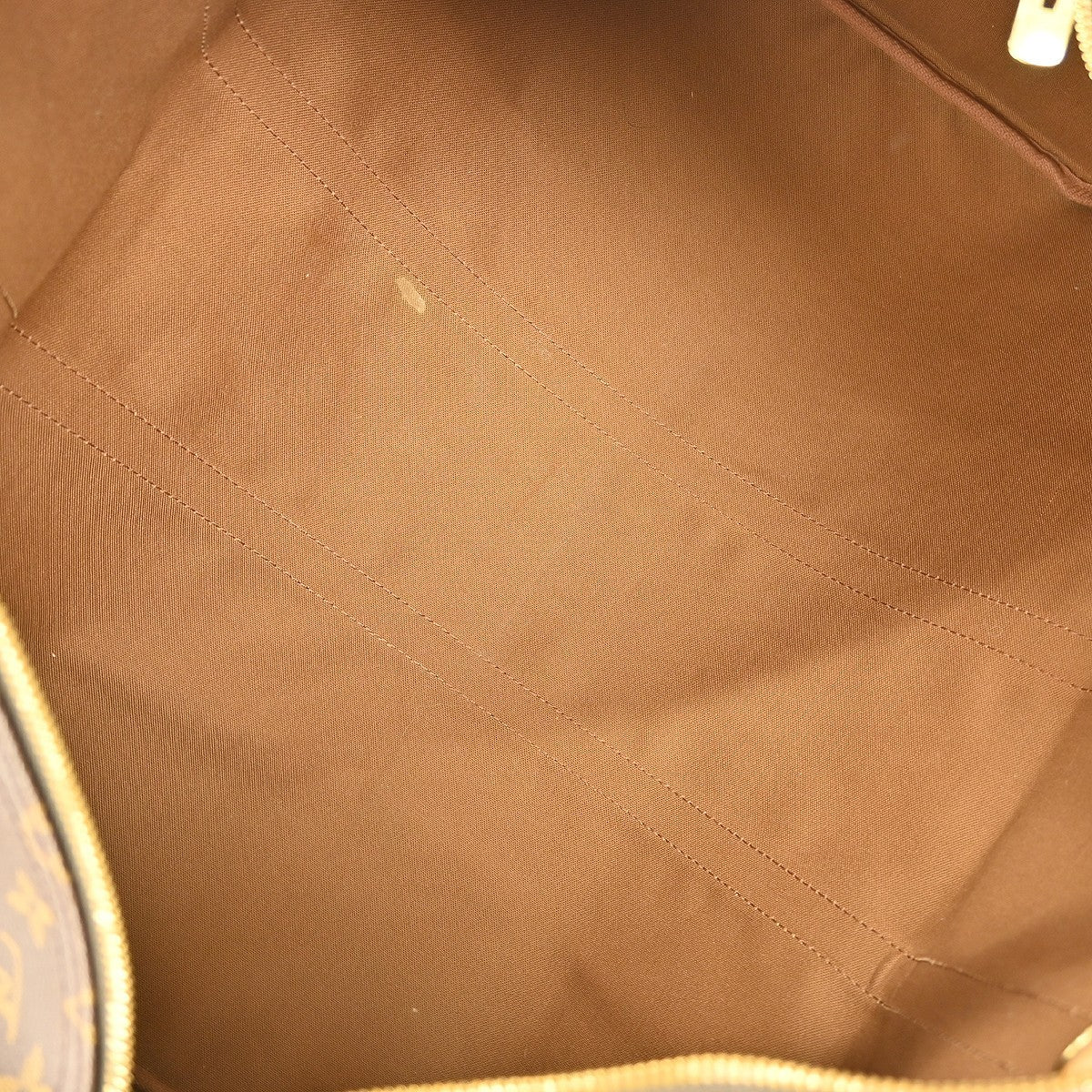 Louis Vuitton Keepall Bag Monogram Canvas Brown Canvas Travel Bag Bag (Authentic Pre-Loved)