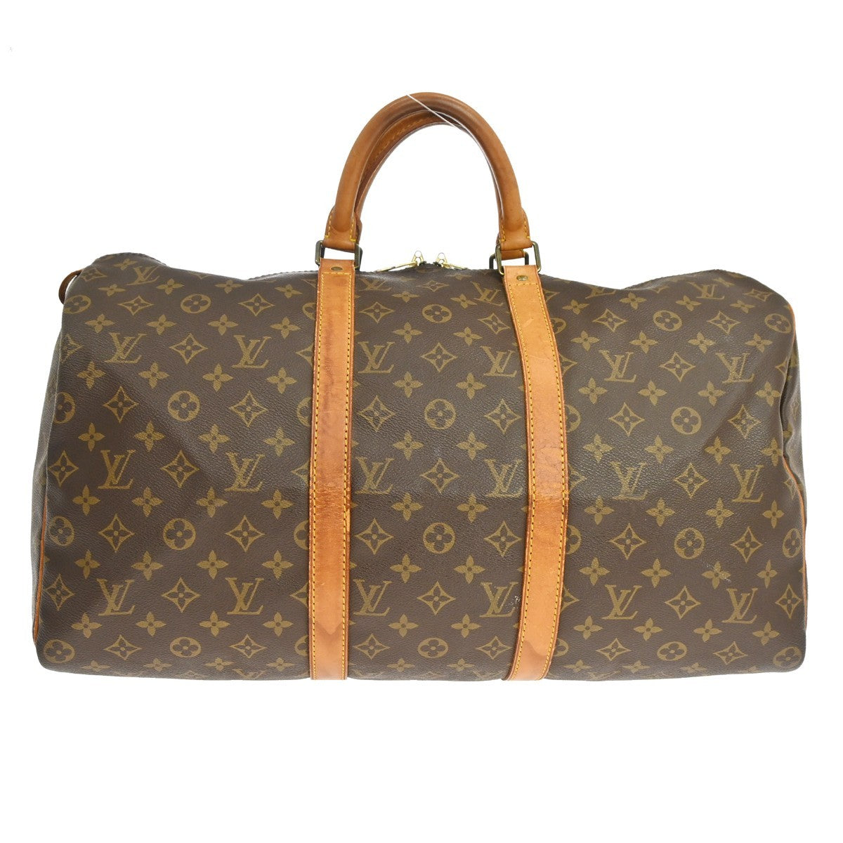 Louis Vuitton Louis Vuitton Keepall Bag Monogram Canvas Brown Canvas Travel Bag Bag (Authentic Pre-Loved)