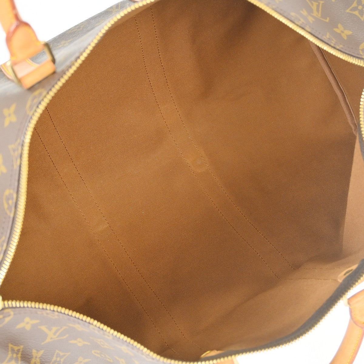 Louis Vuitton Louis Vuitton Keepall Bag Monogram Canvas Brown Canvas Travel Bag Bag (Pre-Loved)