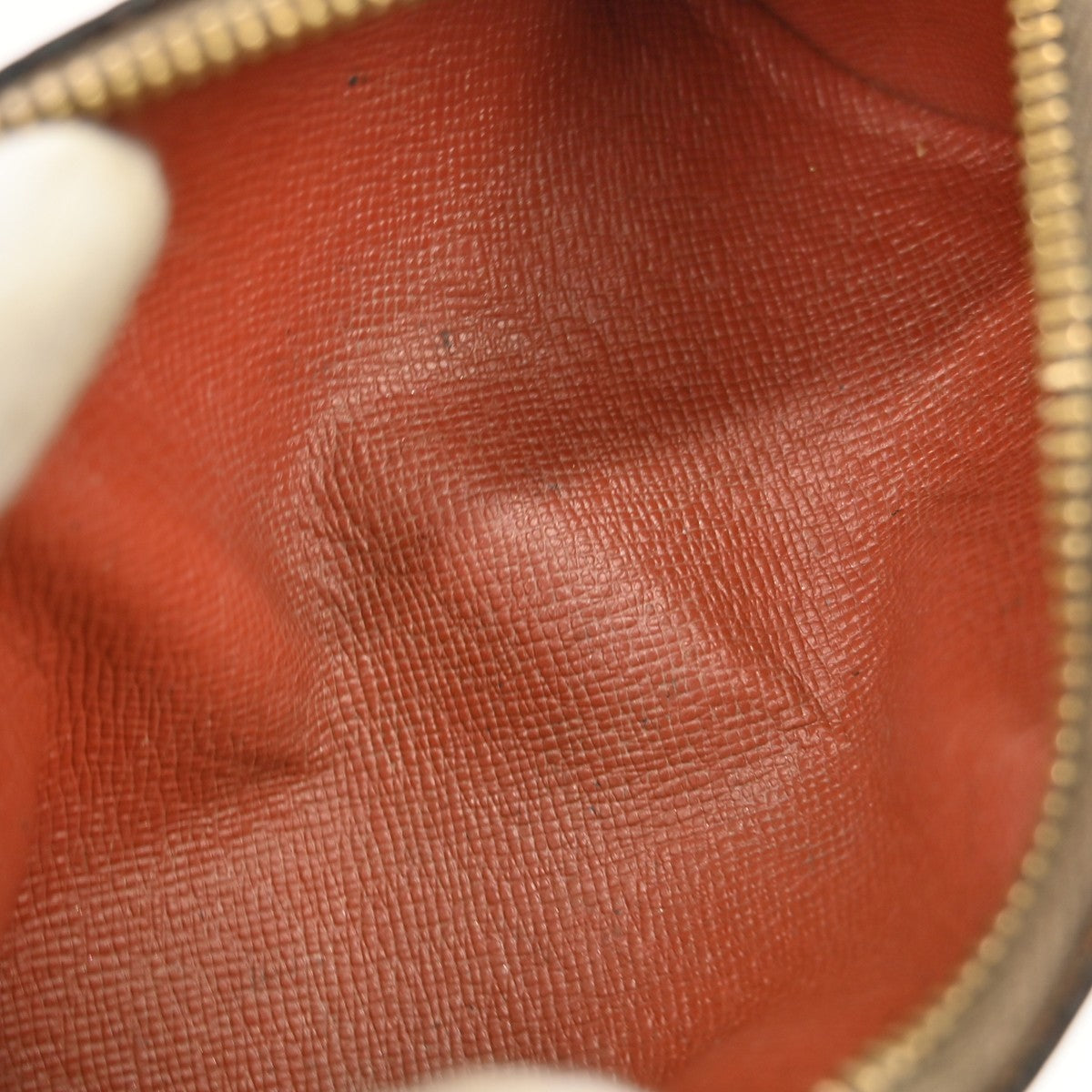 Louis Vuitton Papillon Pochette Damier Brown Canvas Clutche & Pouche Bag (Authentic Pre-Loved)