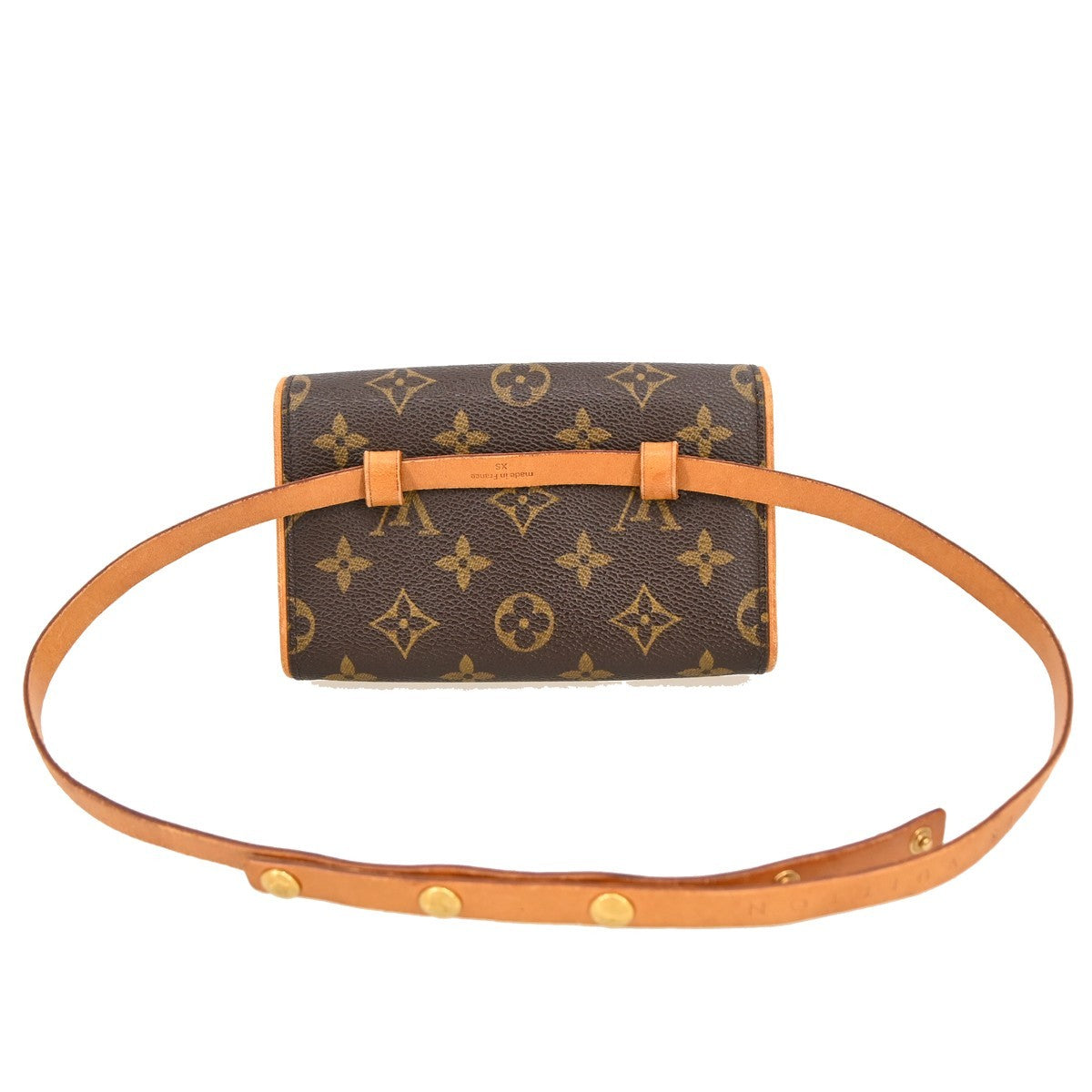Louis Vuitton Louis Vuitton Florentine Waist Bag Monogram Canvas Brown Canvas Clutche & Pouche Bag (Pre-Loved)