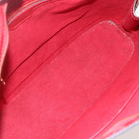 Louis Vuitton Lussac Handbag Epi Leather Red Leather Shoulder Bag Bag (Authentic Pre-Loved)