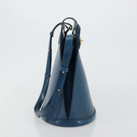Louis Vuitton Cluny Shoulder Bag Epi Leather Blue Leather Shoulder Bag Bag (Pre-Loved)
