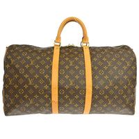 Louis Vuitton Louis Vuitton Keepall Bandouliere Bag Monogram Canvas Brown Canvas Travel Bag Bag (Pre-Loved)