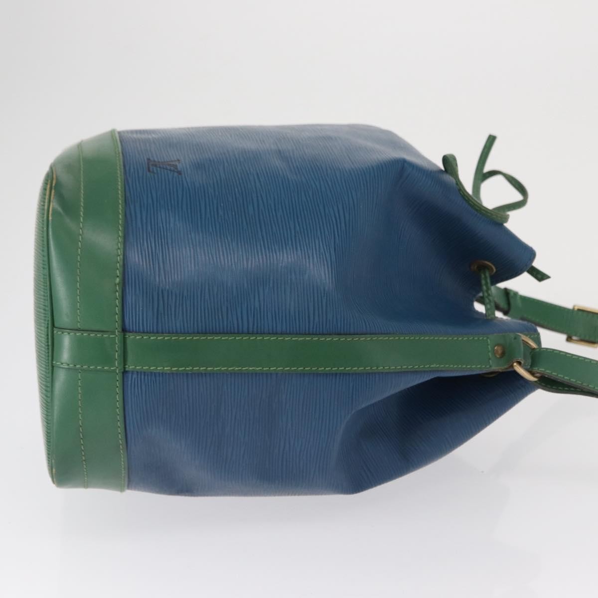 Louis Vuitton Bicolor Noe Handbag Epi Leather Blue Leather Shoulder Bag Bag (Pre-Loved)