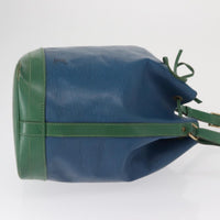 Louis Vuitton Bicolor Noe Handbag Epi Leather Blue Leather Shoulder Bag Bag (Pre-Loved)
