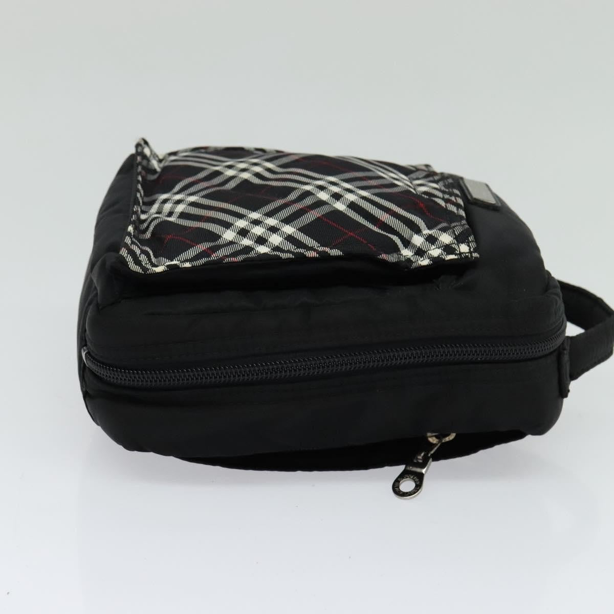 Burberry Burberry Nova Check Black Label Nylon Black Nylon Shoulder Bag Bag (Pre-Loved)