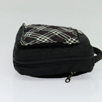 Burberry Burberry Nova Check Black Label Nylon Black Nylon Shoulder Bag Bag (Pre-Loved)