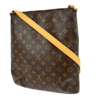 Louis Vuitton Musette Salsa Handbag Monogram Canvas Brown Canvas Shoulder Bag Bag (Authentic Pre-Loved)