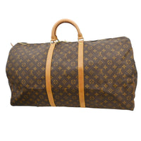 Louis Vuitton Louis Vuitton Keepall Bag Monogram Canvas Brown Canvas Travel Bag Bag (Authentic Pre-Loved)