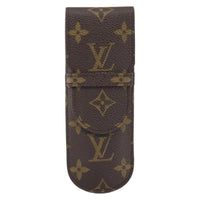 Louis Vuitton Etui À Stylo Canvas Brown Canvas Clutche & Pouche Bag (Pre-Loved)