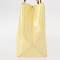 Louis Vuitton Reade Handbag Monogram Vernis Beige Patent_Leather Tote Bag Bag (Authentic Pre-Loved)