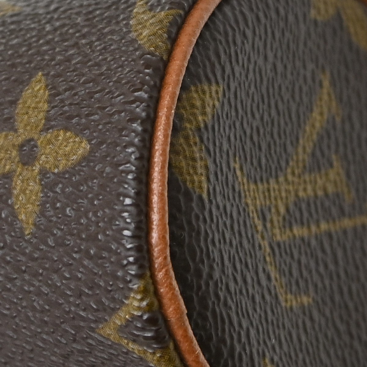 Louis Vuitton Papillon Pochette Monogram Canvas Brown Canvas Clutche & Pouche Bag (Authentic Pre-Loved)